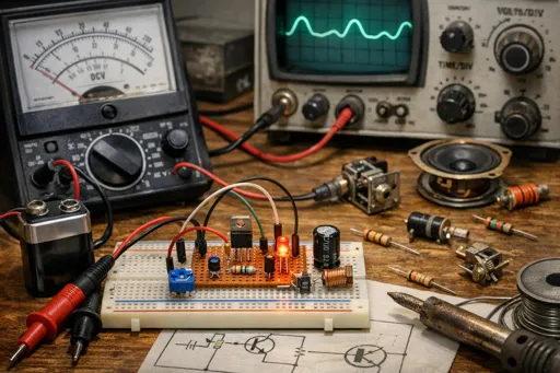 Cursos online Gratuitos sobre Eletrônica básica (analógica)